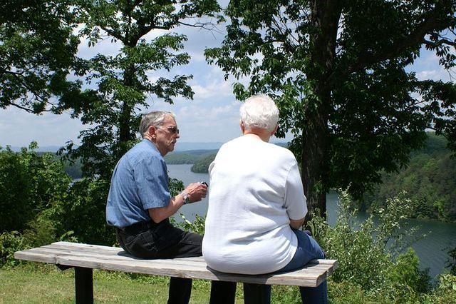 Philpot Lake & Dam; Fred and Jane Schwartz