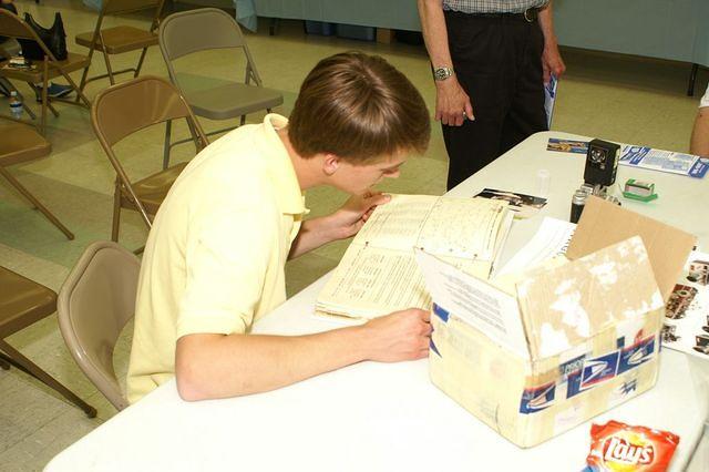 Alexander studying