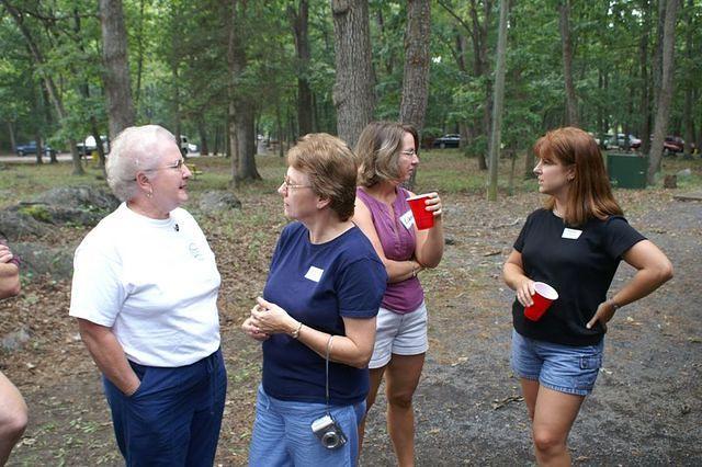 Ellen, Nadine Mitchell, Eileen, & Sarah